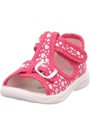 Superfit Jungen Mädchen Polly Hausschuh, Pink/Mehrfarbig 5540, 18 EU