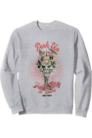 Call of Duty Perk Us Feel Big & Strong! Distressed Big Logo Sweatshirt