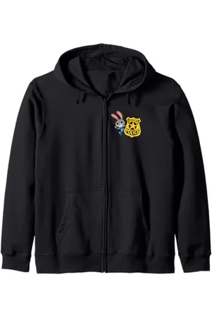 Disney Zootopia Judy Hopps ZPD Police Badge Costume Kapuzenjacke