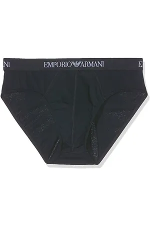 Emporio Armani Herren 2-Pack Brief Pure Cotton Slip, , S (2er Pack)