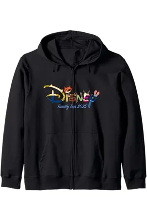Disney "Family Trip 2025" Zootopia Logo Matching Vacation Kapuzenjacke