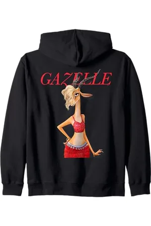 Disney Zootopia Gazelle Pop Star Idol Singer Concert Kapuzenjacke