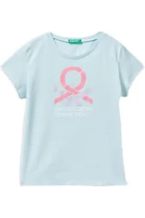 Benetton Mädchen 3i1xc10h8 T-Shirt, , M