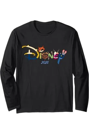 Disney Zootopia Logo Matching Family Trip Vacation 2025 Langarmshirt