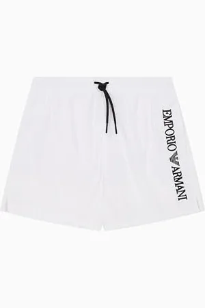 Emporio Armani Herren Mid Boxer Badehose, , XXL