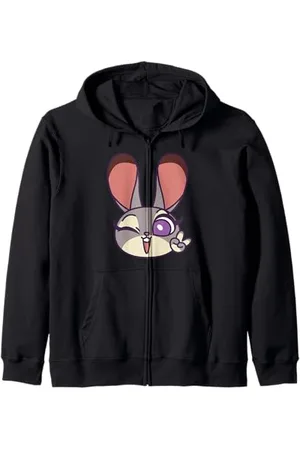 Disney Zootopia Judy Hopps Cute Kawaii Big Face Costume Kapuzenjacke