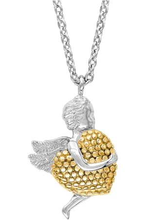 Engelsrufer Damen Halskette Engel aus Sterling Silber - Karabinerverschluss - in der Länge verstellbar - nickelfrei