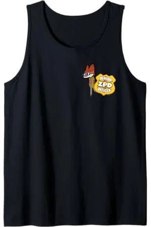 Disney Zootopia Nick Wilde ZPD Junior Officer Badge Costume Tank Top