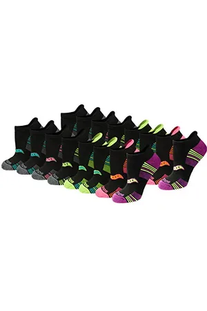 Saucony Damen Rundry Performance Heel Tab Athletic, Available in S-l (8, 24 Pairs) Socken, , Medium (16er Pack)
