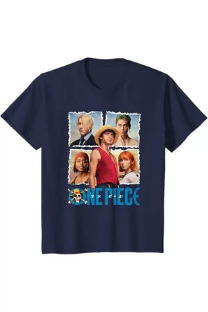 Onepiece Kinder Straw Hat Group T-Shirt