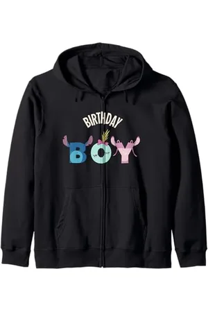 Disney Lilo & Stitch "Birthday Boy" Matching Birthday Party Kapuzenjacke