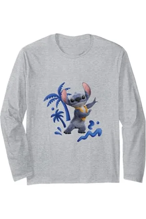 Disney Lilo & Stitch Cute Hula Dancing Stitch Langarmshirt
