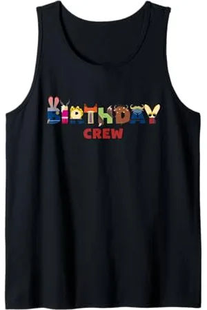 Disney Zootopia "Birthday Crew" Party Matching Tank Top