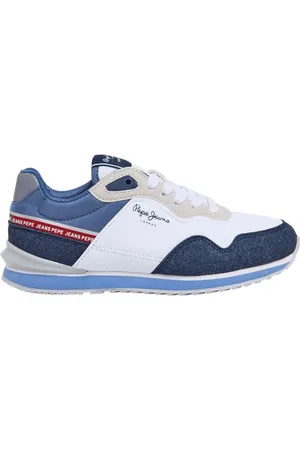 Pepe Jeans Jungen London Seal B Sneaker, Blau (Navy), 2,5