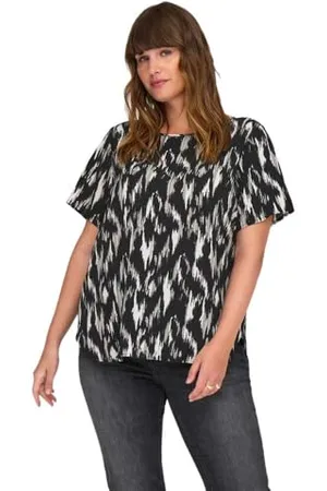 ONLY Damen CARVICA Life SS WVN NOOS Top, , 42/Groß