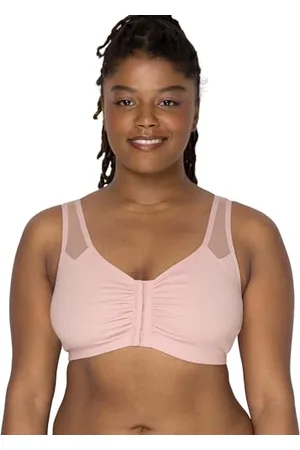 Fruit Of The Loom Sport-BH mit Mesh-Trägern und Komfort-Frontverschluss für Damen, Rote Rose, 85