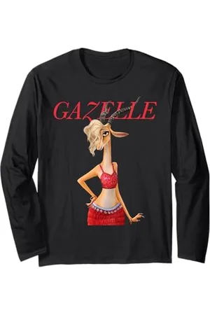 Disney Zootopia Gazelle Pop Star Idol Singer Concert Langarmshirt