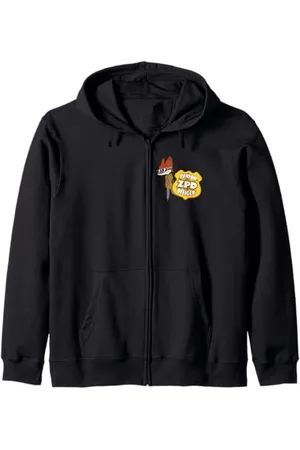 Disney Zootopia Nick Wilde ZPD Junior Officer Badge Costume Kapuzenjacke