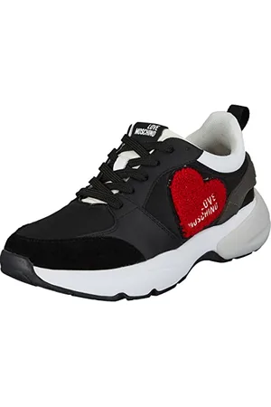 Moschino Damen Sneakerd.sporty50 Cr ny VIT Sneaker, , 35 EU
