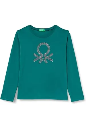 Benetton Mädchen M/L 3i1xc10js T-Shirt, , 150 cm