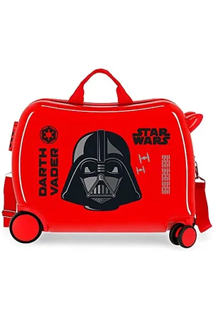 STAR WARS Darth Vader Kinderkoffer, 50 x 38 x 20 cm, starr, ABS, seitlicher Zahlenkombinationsverschluss, 34 l, 1,8 kg, 4 Räder, Handgepäck.