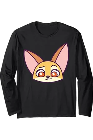 Disney Zootopia Finnick the Fox Cute Kawaii Big Face Costume Langarmshirt