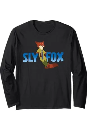 Disney Zootopia Nick Wilde "Sly Fox" Langarmshirt