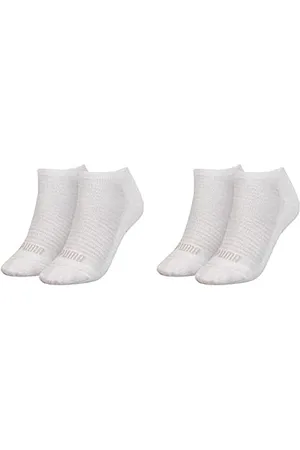 PUMA Damen Sneaker Socken, , 38 EU (Packung mit 2)