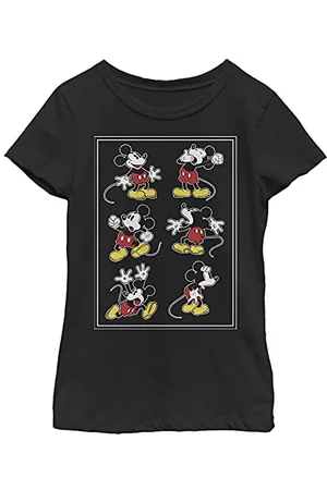 Disney Mädchen Mickey Looks T-Shirt, XL