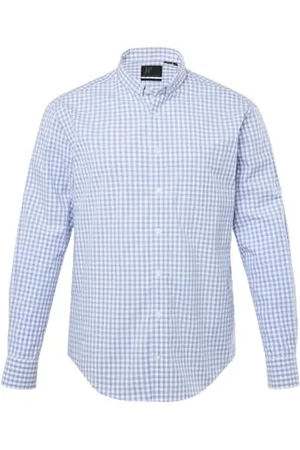 JP 1880 Herren, Trachten, MBD, Mf, Karo, Light HOL, 1/1 Hemd, , 4XL
