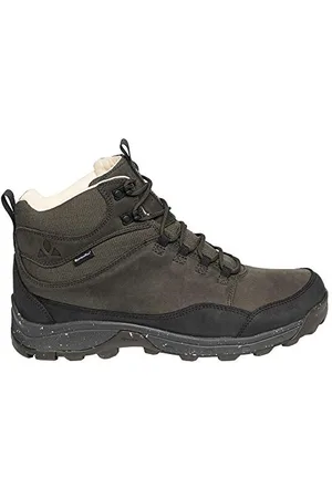Vaude Wasserdichte Wanderschuhe für Herren “HKG Core Mid STX”, wetterfester Trekkingschuh für leicht alpines Gelände, bequeme und rutschfeste Wanderstiefel in schwarz, 44 EU