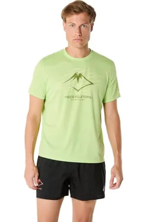 Asics Herren Fujitrail Logo SS TOP T-Shirt, , Small