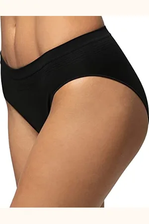 Pompea Damen Slip Seamless Unterwäsche, , Small-Medium (5er Pack)