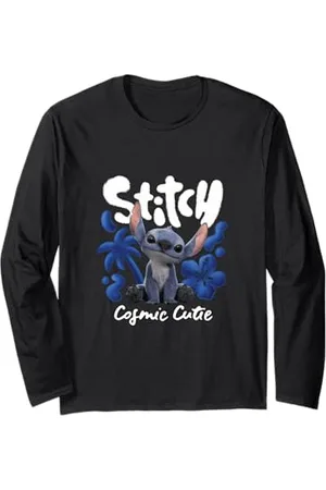 Disney Lilo & Stitch Cosmic Cutie Tropical Logo Langarmshirt