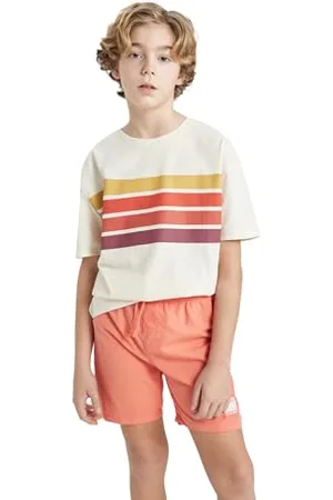 DeFacto T-Shirt Jungen - Hochwertiges und trendiges T-Shirt für Jungs - T-Shirt Kinder Jungen