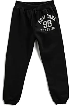 Koton Girl Printed Jogger Sweatpants Drawstring