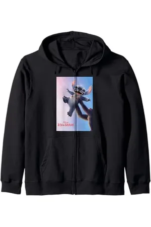 Disney Lilo & Stitch Rafiki Lifting Stitch Poster Kapuzenjacke