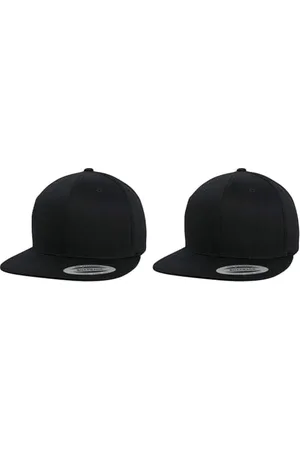 Flexfit Uni 6089OC-Organic Cotton Snapback Cap, Black, one Size