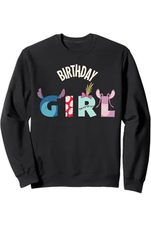 Disney Lilo & Stitch "Birthday Girl" Matching Birthday Party Sweatshirt