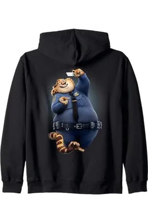 Disney Zootopia Officer Clawhauser Funny Selfie Kapuzenjacke