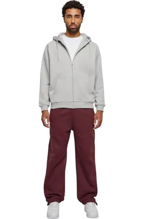 Urban classics Herren Jogginganzug Blanc Suit, lässiges Kapuzensweatshirt mit Jogginghose, , XXL
