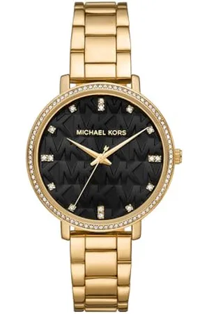 Michael Kors Damen Analog Quarz Uhr mit Edelstahl Armband MK4916