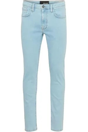 Blend BHJet Herren Jeanshose Hose mit Eingrifftaschen Gürtelschlaufen Stretch Baumwollmischung Slim fit, Größe:W33/34, Farbe: