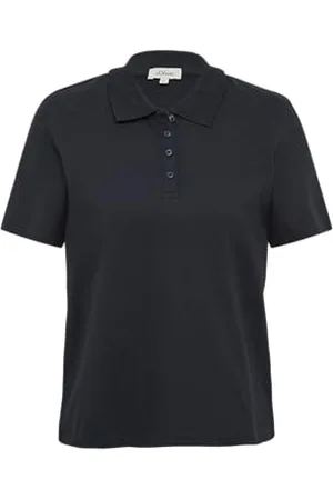 QS by s.Oliver Piqué-Poloshirt aus Baumwollmix 38