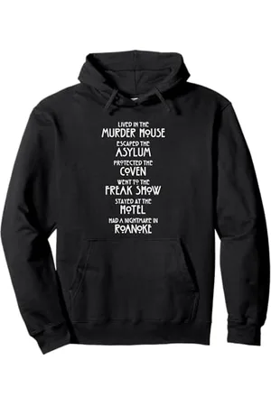American Horror Story Jahreszeiten-Text Pullover Hoodie