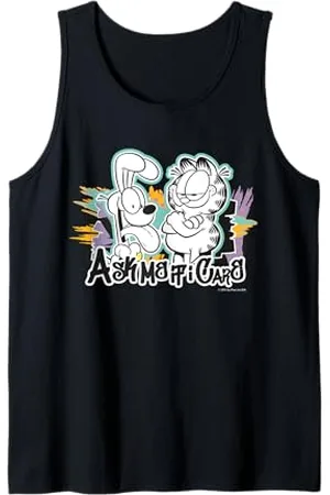 Garfield Streetwear Ask Me If I Care Odie Tank Top