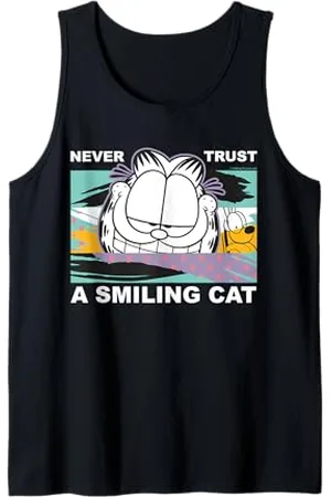 Garfield Traue niemals einer lächelnden Katze Tank Top