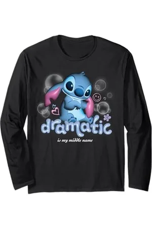 Disney Lilo & Stitch Bubble Pop "Dramatic is My Middle Name" Langarmshirt