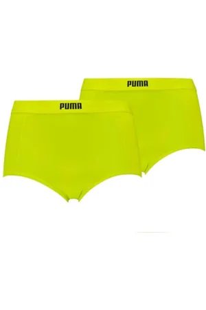 PUMA Damen Hipster Unterwäsche, , XS (2er Pack)