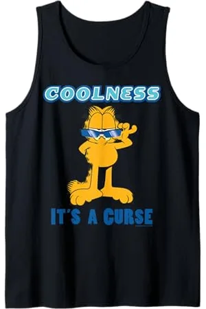 Garfield Coolness Is A Curse Tank Top
